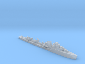 Soviet Project 7 Gnevny class destroyer 1:535 WW2 in Clear Ultra Fine Detail Plastic