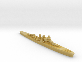 Giuseppe Garibaldi light cruiser 1:1400 WW2 in Tan Fine Detail Plastic