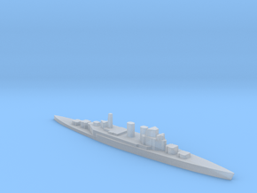 HMS Hood battlecruiser 1:5000 WW2 in Clear Ultra Fine Detail Plastic