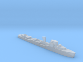 ORP Blyskawica destroyer 1:5000 WW2 in Clear Ultra Fine Detail Plastic
