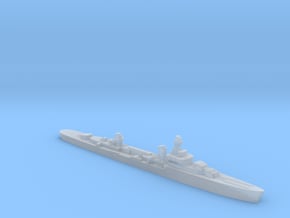French cruiser Émile Bertin c1942 1:5000 WW2 in Clear Ultra Fine Detail Plastic
