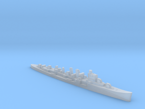HMS Delhi cruiser 1:6000 WW2 in Clear Ultra Fine Detail Plastic