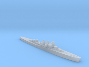 Giuseppe Garibaldi light cruiser 1:5000 WW2 in Clear Ultra Fine Detail Plastic