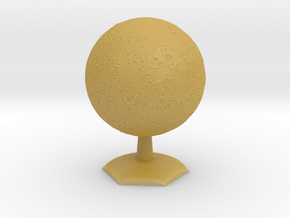 Mercury on Hex Stand in Tan Fine Detail Plastic