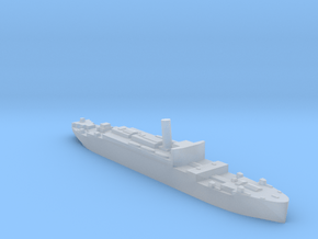 HMS Jervis Bay Armed Merchant Cruiser 1:2000 WW2 in Clear Ultra Fine Detail Plastic