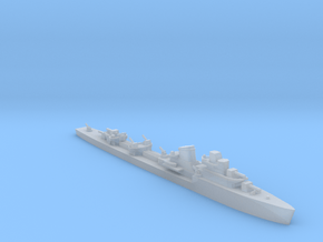 Soviet Project 7 Gnevny class destroyer 1:800 WW2 in Clear Ultra Fine Detail Plastic