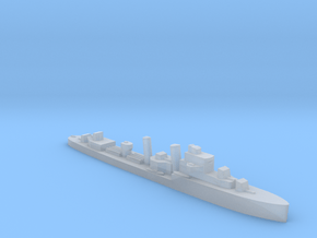 HMS Inglefield destroyer 1:2000 WW2  in Clear Ultra Fine Detail Plastic