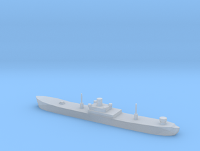 US WW2 Generic Liberty ship 1:2500 in Clear Ultra Fine Detail Plastic
