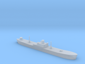 US WW2 Generic Liberty ship 1:3000 in Clear Ultra Fine Detail Plastic