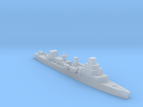 Élan class minesweeper sloop 1:1500 WW2 in Clear Ultra Fine Detail Plastic