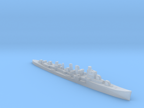 HMS Delhi cruiser 1:1500 WW2 in Clear Ultra Fine Detail Plastic