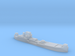 German Sperrbrecher 145 basic hull etc 1:600 WW2 in Clear Ultra Fine Detail Plastic