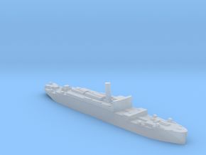 HMS Jervis Bay AMC base hull 1:700 WW2 in Clear Ultra Fine Detail Plastic
