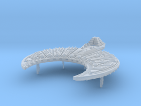 Cairn Tomb Ship in Clear Ultra Fine Detail Plastic