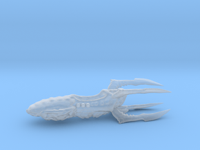 Sporic Hive Cruiser - Concept B  in Clear Ultra Fine Detail Plastic