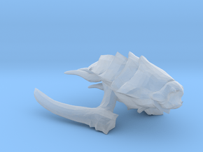 Kraken Beastship - Concept A  in Clear Ultra Fine Detail Plastic