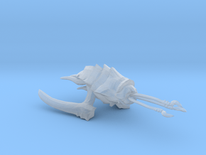 Kraken Beastship - Concept B in Clear Ultra Fine Detail Plastic