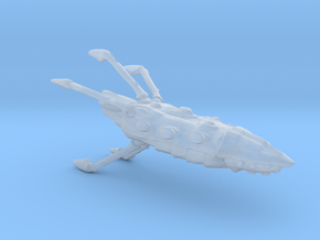 Hive Ship - Concept A in Clear Ultra Fine Detail Plastic