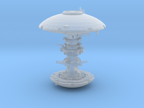 ! - Tau Space Station in Clear Ultra Fine Detail Plastic
