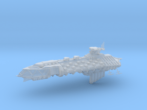 Chaos Cruiser Concept - C  in Clear Ultra Fine Detail Plastic