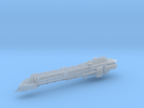 Imperial Legion Long Cruiser - Armament Concept 5 in Clear Ultra Fine Detail Plastic