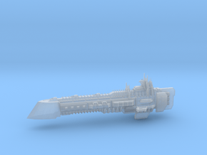 Imperial Legion Super Cruiser - Armament Concept 3 in Clear Ultra Fine Detail Plastic