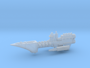 Navy Frigate - Concept 1  in Clear Ultra Fine Detail Plastic