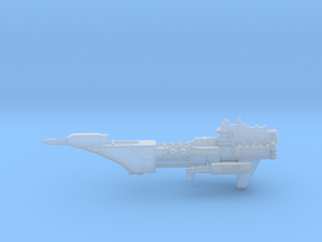 Navy Frigate - Concept 2  in Clear Ultra Fine Detail Plastic