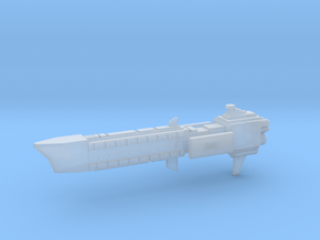 Navy Frigate - Concept 3  in Clear Ultra Fine Detail Plastic