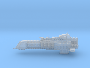 Imperial Legion Cruiser - Concept 4 in Clear Ultra Fine Detail Plastic