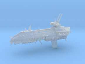 Possessed Chaos Capital Ship - Concept 1  in Clear Ultra Fine Detail Plastic