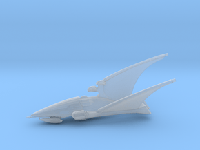 Eldar Craftworld - Concept Ship 1 in Clear Ultra Fine Detail Plastic