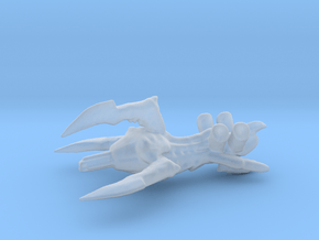 Levianth lite hive cruiser - Concept B  in Clear Ultra Fine Detail Plastic