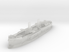 1/700 Kaiser Class Ironclad 1875 in Clear Ultra Fine Detail Plastic