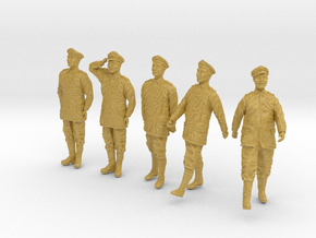 1/30 German Ground Crew SET001-01 in Tan Fine Detail Plastic