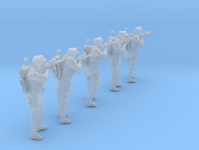 1/56 Antarctic Troops Set101-01 in Clear Ultra Fine Detail Plastic