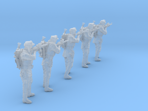 1/48 Antarctic Troops Set101-01 in Clear Ultra Fine Detail Plastic