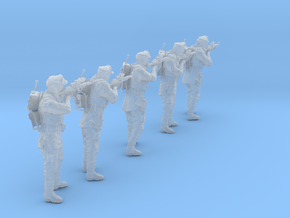 1/30 Antarctic Troops Set101-01 in Clear Ultra Fine Detail Plastic