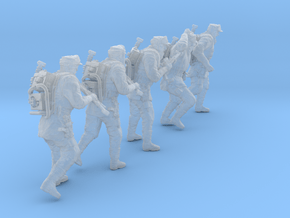 1/56 Antarctic Troops Set102-03 in Clear Ultra Fine Detail Plastic