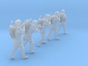 1/56 Antarctic Troops Set102-01 in Clear Ultra Fine Detail Plastic