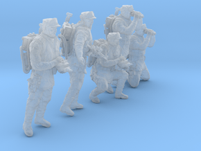 1/56 Antarctic Troops Set103-02 in Clear Ultra Fine Detail Plastic