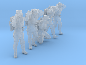 1/56 Antarctic Troops Set104-02 in Clear Ultra Fine Detail Plastic