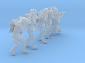 1/48 Antarctic Troops Set104-03 in Clear Ultra Fine Detail Plastic