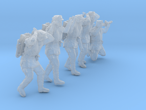 1/56 Antarctic Troops Set104-03 in Clear Ultra Fine Detail Plastic