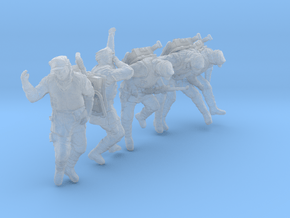 1/48 Antarctic Troops Set105-01 in Clear Ultra Fine Detail Plastic