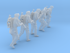 1/46 Antarctic Troops Set102-03 in Clear Ultra Fine Detail Plastic