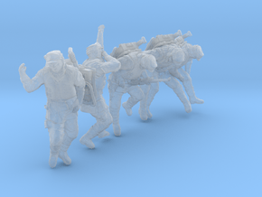 1/46 Antarctic Troops Set105-01 in Clear Ultra Fine Detail Plastic