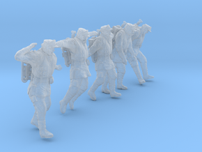 1/46 Antarctic Troops Set105-03 in Clear Ultra Fine Detail Plastic
