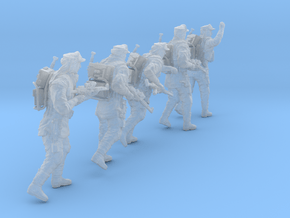 1/35 Antarctic Troops Set102-02 in Clear Ultra Fine Detail Plastic