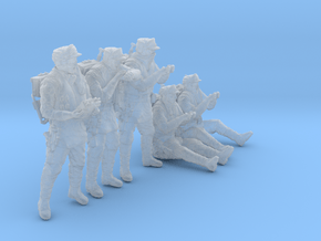 1/35 Antarctic Troops Set103-01 in Clear Ultra Fine Detail Plastic